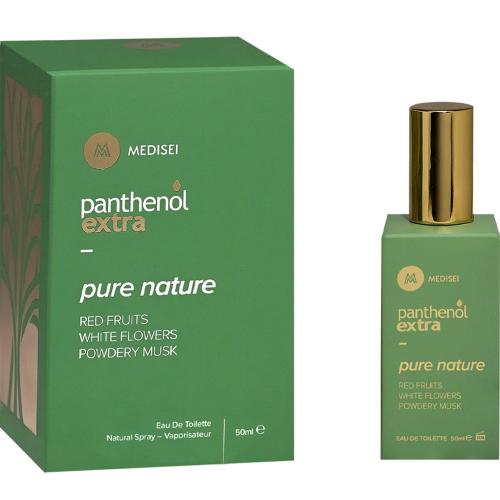 Medisei Panthenol Extra Pure Nature Eau de Toilette Γυναικείο Άρωμα με Νότες Λουλουδιών & Φρούτων 50ml